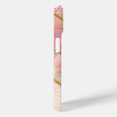 Elegantes, geometrisch geformtes Gold der Rose Case-Mate iPhone Hülle (Rückseite / Rechts)