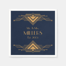 Elegantes geometrisches Art Deco Design