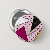 Elegantes geometrisches button (Vorne & Hinten)