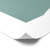 Elegantes geometrisches Frauenportrait - Abstrakte Poster (Ecke)