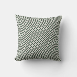 Elegantes geometrisches Gesamtmuster Kissen