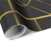 Elegantes geometrisches geschenkpapier (Rolleneckpunkt)