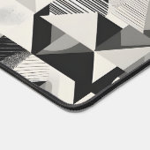 Elegantes geometrisches Mouse Pad Schreibtischunterlage (Ecke)