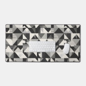 Elegantes geometrisches Mouse Pad Schreibtischunterlage (Tastatur & Maus)