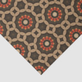 Elegantes geometrisches Muster Abstrakt Seidenpapier (Ausschnitt)