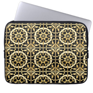 Elegantes geometrisches Muster Art Laptopschutzhülle