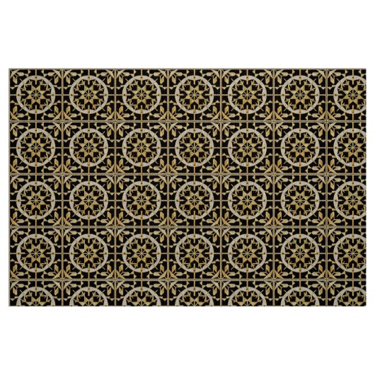 Elegantes geometrisches Muster Art Stoff (Fat Quarter (45,7 x 55,9 cm))