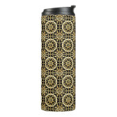 Elegantes geometrisches Muster Art Thermosbecher (Nach links gedreht)
