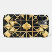 Elegantes geometrisches Muster Case-Mate iPhone Hülle (Rückseite (Horizontal))