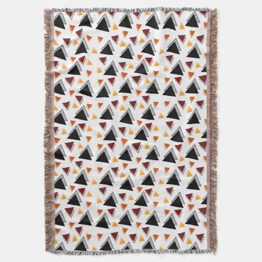 Elegantes geometrisches Muster Decke (Vorderseite Vertikal)