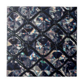 Elegantes geometrisches Muster Fliese (Vorderseite)