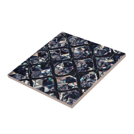 Elegantes geometrisches Muster Fliese (Seite)