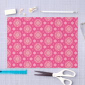 Elegantes geometrisches Muster Girly Chic Seidenpapier (Handwerk)