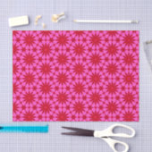 Elegantes geometrisches Muster Girly Chic Seidenpapier (Handwerk)