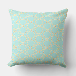 Elegantes geometrisches Muster Kissen