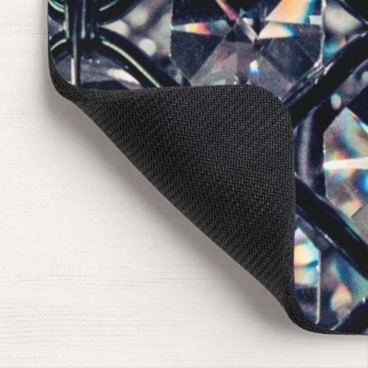 Elegantes geometrisches Muster Mousepad (Ecke)