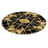 Elegantes geometrisches Muster Schneidebrett (Ecke)