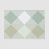 Elegantes, geometrisches Muster Seidenpapier (Vorderseite)