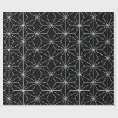 Elegantes geometrisches Muster - Silber u. Geschenkpapier (Flach)