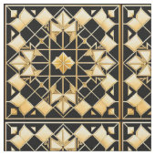 Elegantes geometrisches Muster Stoff (Nahaufnahme)
