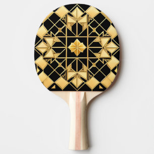 Elegantes geometrisches Muster Tischtennis Schläger
