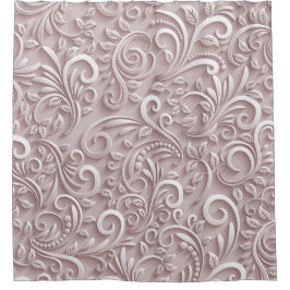 Elegantes geometrisches neutrales Bohemische Duschvorhang