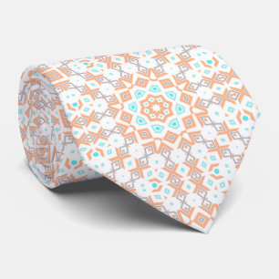 Elegantes geometrisches Retromuster Krawatte