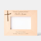 Elegantes georthodoxes, katholisches religiöses Kr Geätzte Rahmen (Vorderseite)