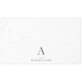 Elegantes Geschäftstischbanner Tischdecke (Vorderseite (Horizontal))