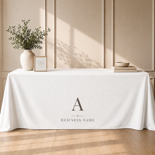 Elegantes Geschäftstischbanner Tischdecke