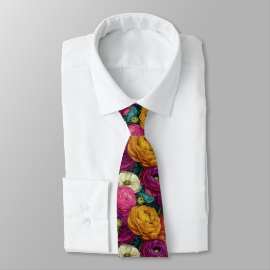 Elegantes Geschenk für den Freund Ranunculus Krawatte (Gebunden)