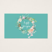 Elegantes Geschenk für die Rose Garland (Vorderseite)