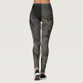 Elegantes Geschenk für Glitzern des modernen Schwa Leggings (Rückseite)