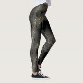 Elegantes Geschenk für Glitzern des modernen Schwa Leggings (Rechts)