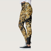 Elegantes Geschenk für Glitzern des modernen Schwa Leggings (Links)