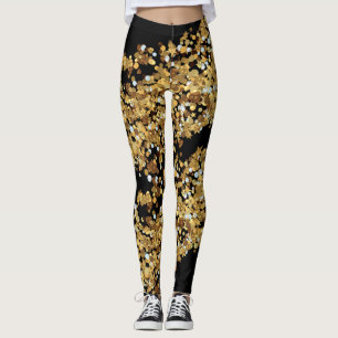 Elegantes Geschenk für Glitzern des modernen Schwa Leggings