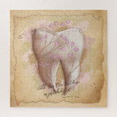 Elegantes Geschenk für Vintage Zahnärzte Puzzle (Vertikal)