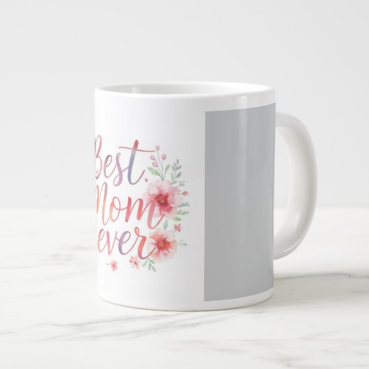 Elegantes Geschenk & Herzwärmenspenden für Mamas Jumbo-Tasse (Vorderseite Rechts)