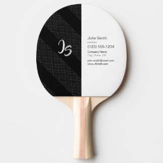 Elegantes Geschenk mit personifizieren silbernes Tischtennis Schläger
