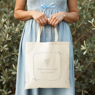 Elegantes Geschenk von Bow Ribbon Junggeselinnen-A Tragetasche