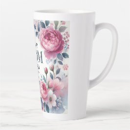 Elegantes Geschenk von Peony & Pastel Milchtasse