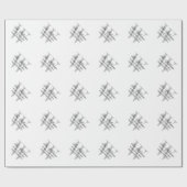 Elegantes Geschenkpapier (Flach)