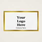 Elegantes Geschenkzertifikat für Weißes und Gold (Rückseite)