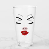 Elegantes Gesicht Glas (Rückseite)