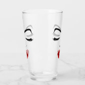 Elegantes Gesicht Glas (Links)