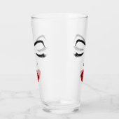 Elegantes Gesicht Glas (Rechts)
