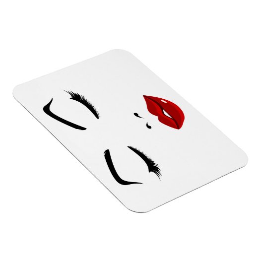 Elegantes Gesicht Magnet (Rechte Seite)