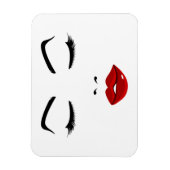 Elegantes Gesicht Magnet (Vertikal)