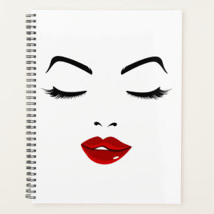 Elegantes Gesicht Planer