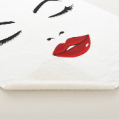 Elegantes Gesicht Sherpadecke (3/4)